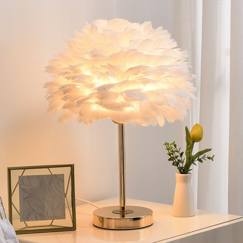 Feather Lamp