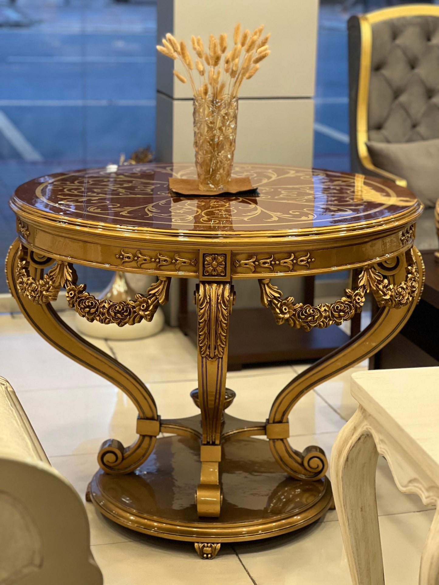 Royal Crest Table (Ready to ship)
