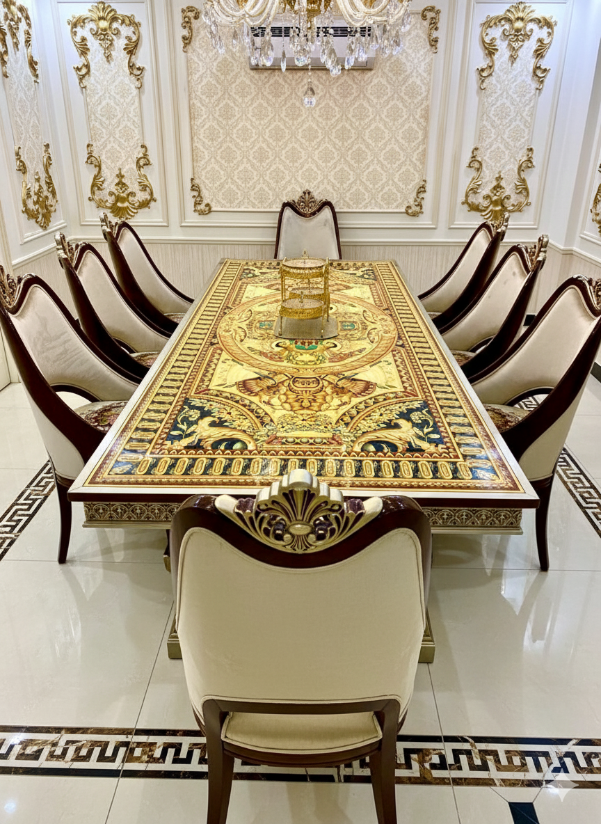 Majestic Aurelia Dinning Table | Creates Grand Dining Experience