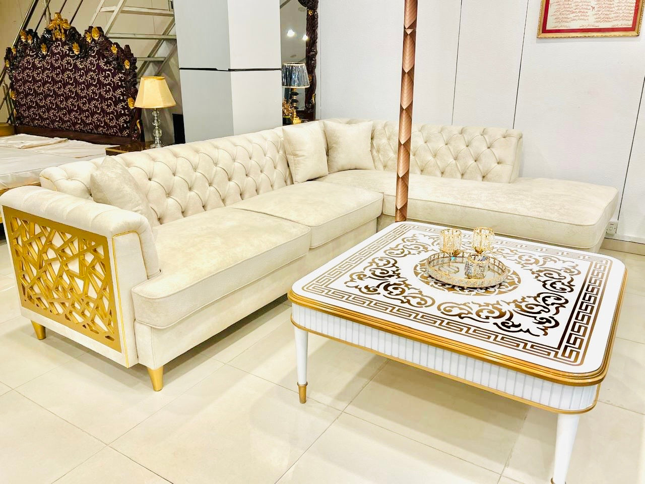 Modular Sofa Set 6 Seater | Perfectly Fills A Large Space
