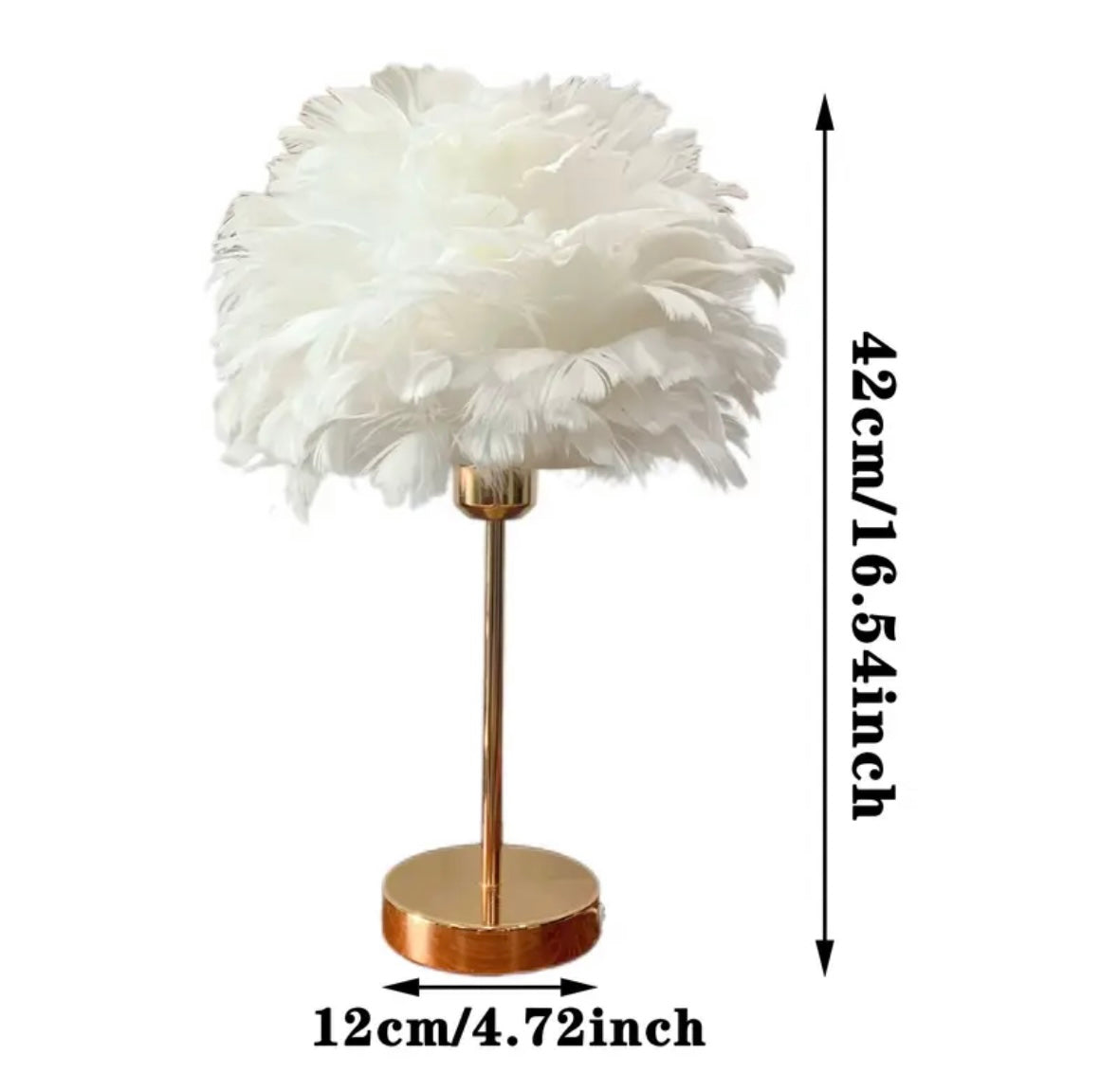 Feather Lamp