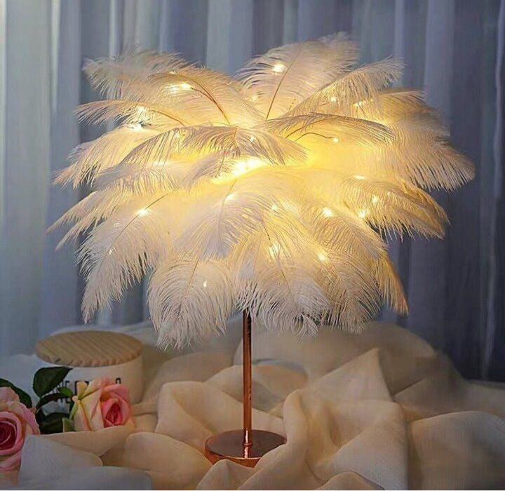 Feather Lamp
