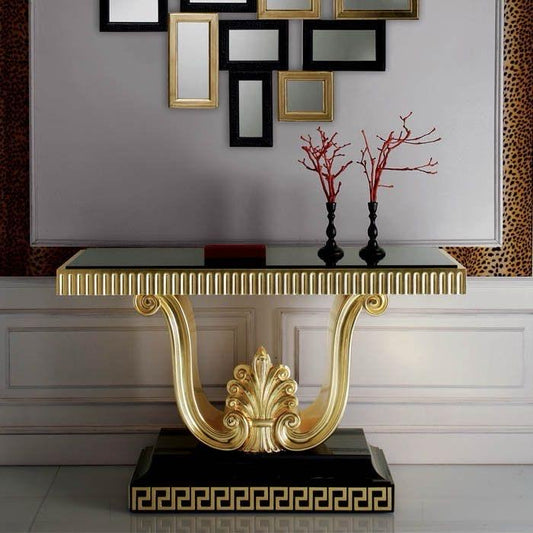 Imperial Curve Console Table | Brings High End Glamour Home