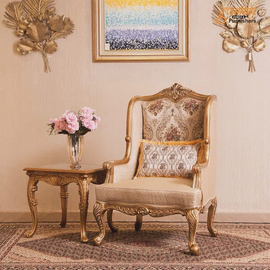 Regal Crest Chair - Pair with Table