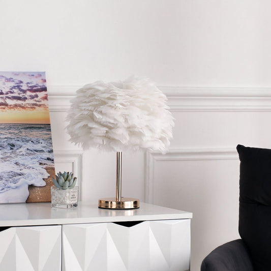 Feather Lamp