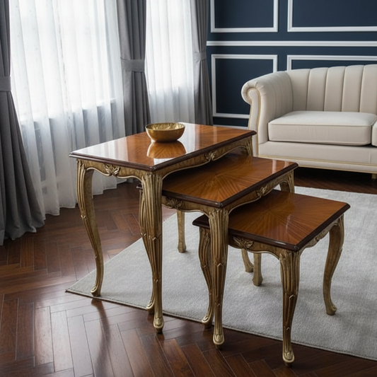 Regalia Nest Table Set | Fills A Formal Living Space