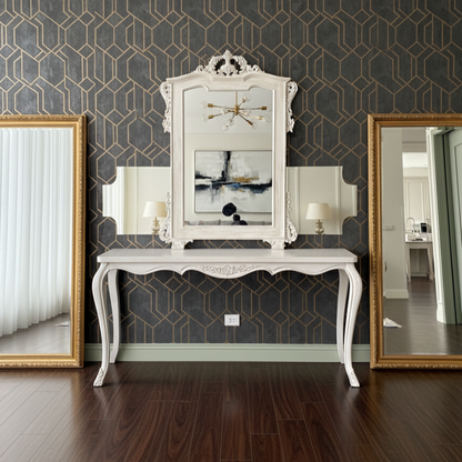 Milky White Console | Your Entryway Aesthetic